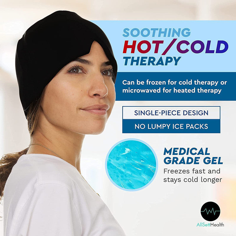 Migraine Relief Hat Ice Pack Headache Relief Gel Eye Mask Migraine Relief Hat Ice Pack Headache Relief Gel Eye Mask